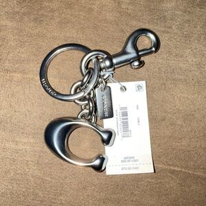 AUTHENTIC NWT Coach Signature Bag Charm